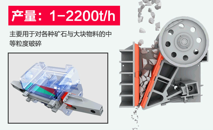 鵝卵石顎式破碎機的工作原理