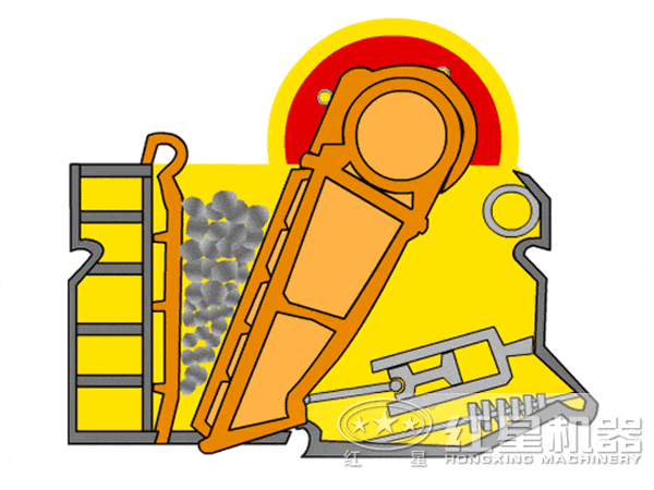 鉀長(zhǎng)石顎式破碎機(jī)工作原理