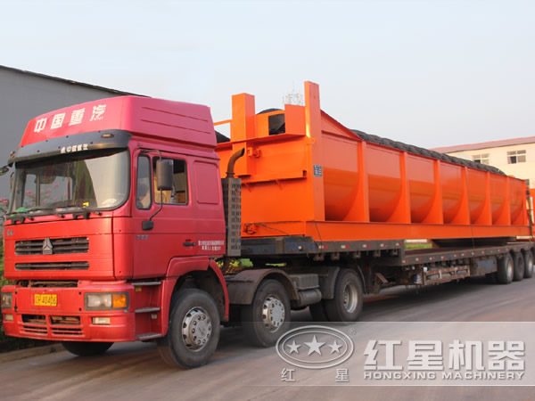 紅星螺旋洗砂機(jī)廠區(qū)發(fā)貨現(xiàn)場