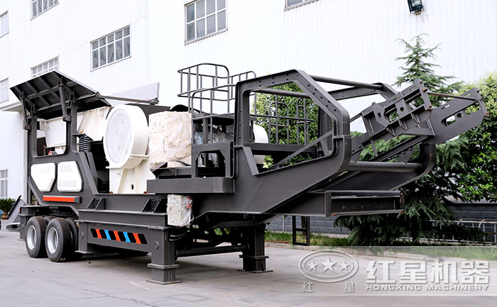 輪胎式移動(dòng)鄂式破碎機(jī)設(shè)備