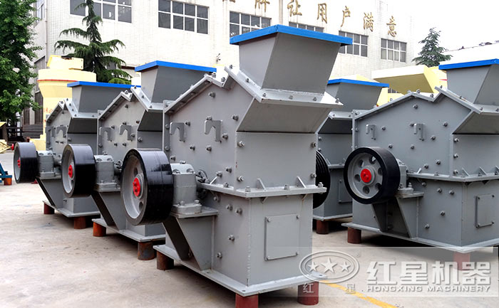 玄武巖細碎機設(shè)備廠區(qū)