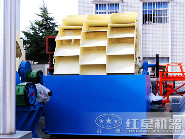 三排輪斗式河砂洗砂機(jī)