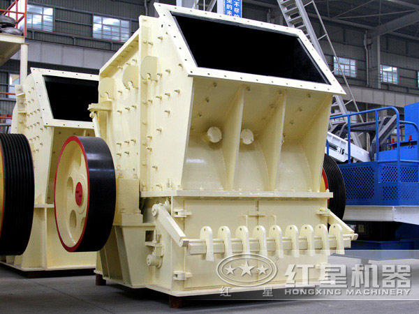 建筑垃圾單段破碎機廠區(qū)