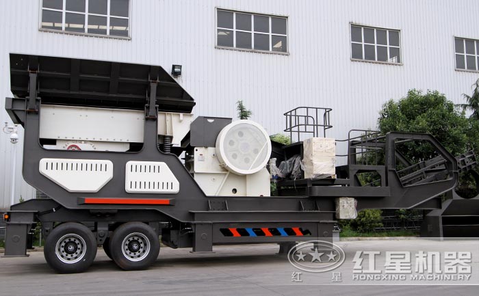 HX1149HD98輪胎式移動(dòng)鄂式破碎機(jī)
