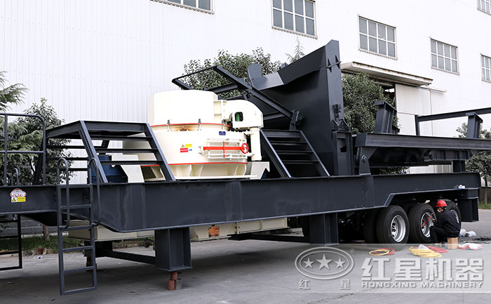 HX3S2160V103型輪胎式移動(dòng)制砂機(jī)