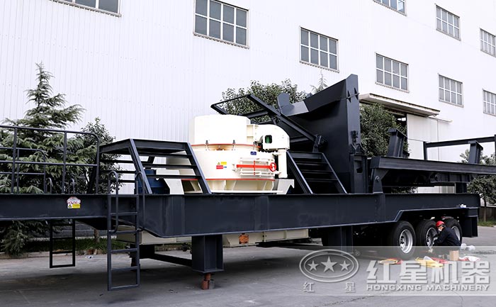 可移動車載制砂機(jī)設(shè)備設(shè)備展示