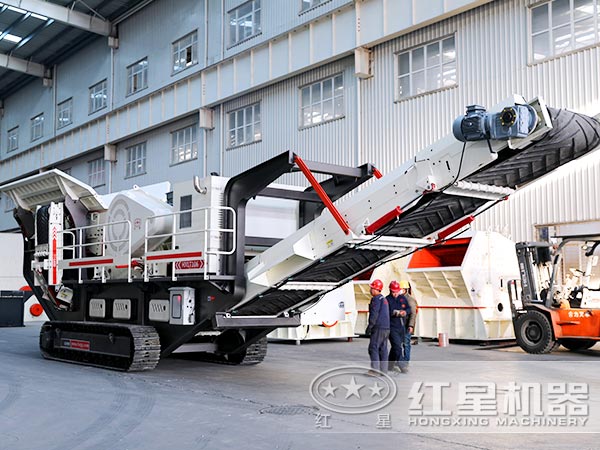 客戶到廠免費技術(shù)咨詢履帶式移動破碎機