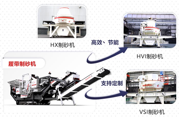 石頭制砂機(jī)種類