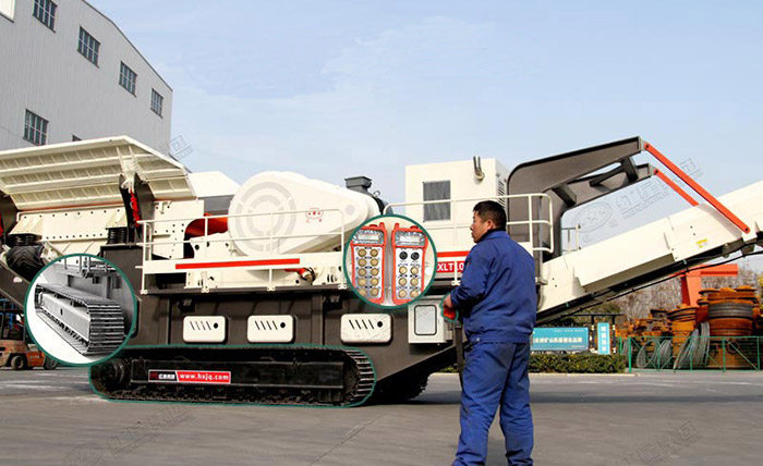移動(dòng)小型扎石機(jī)