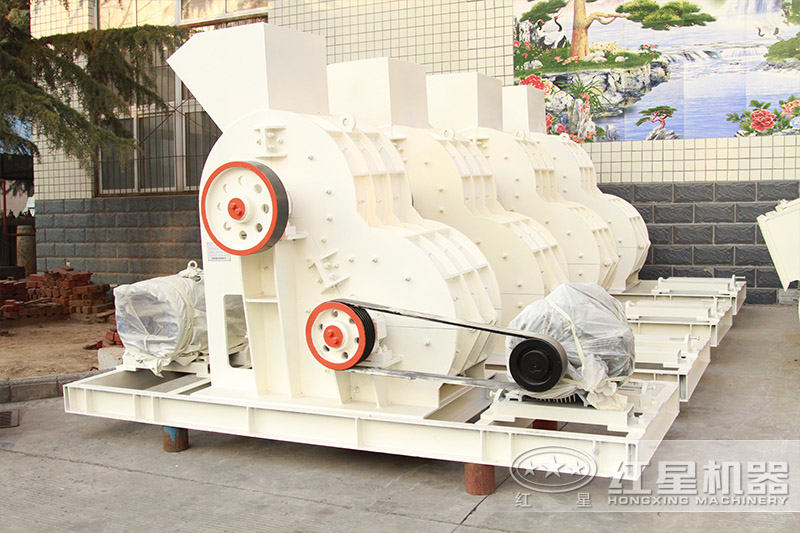 雙機(jī)破碎機(jī)可加工含水量大的煤矸石